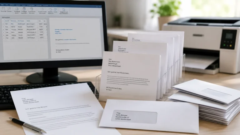 Personalisierung: Beste Mailingvorbereitung
