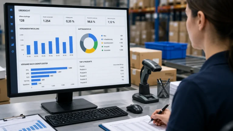 Reporting: Auswertung der Versand- und Zustelldaten