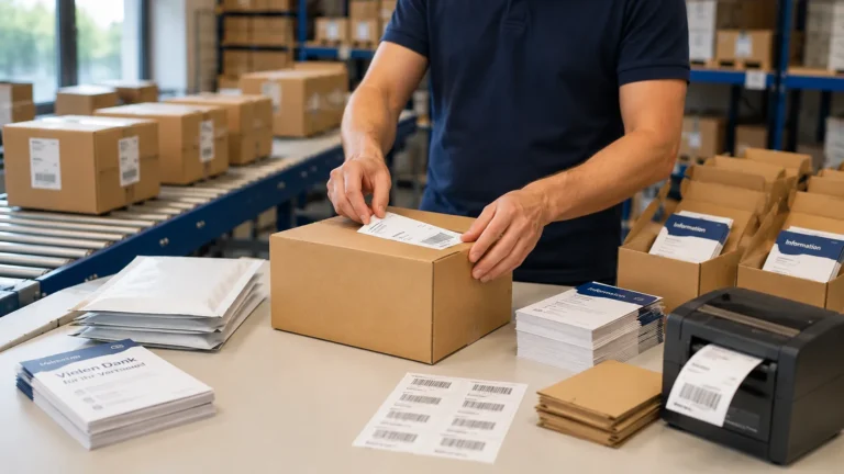 Kommissionierung und Versandvorbereitung: Geschultes Personal und technisch optimiert